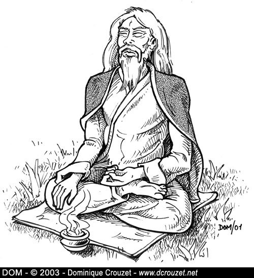 Taoist monk - Moine taoiste